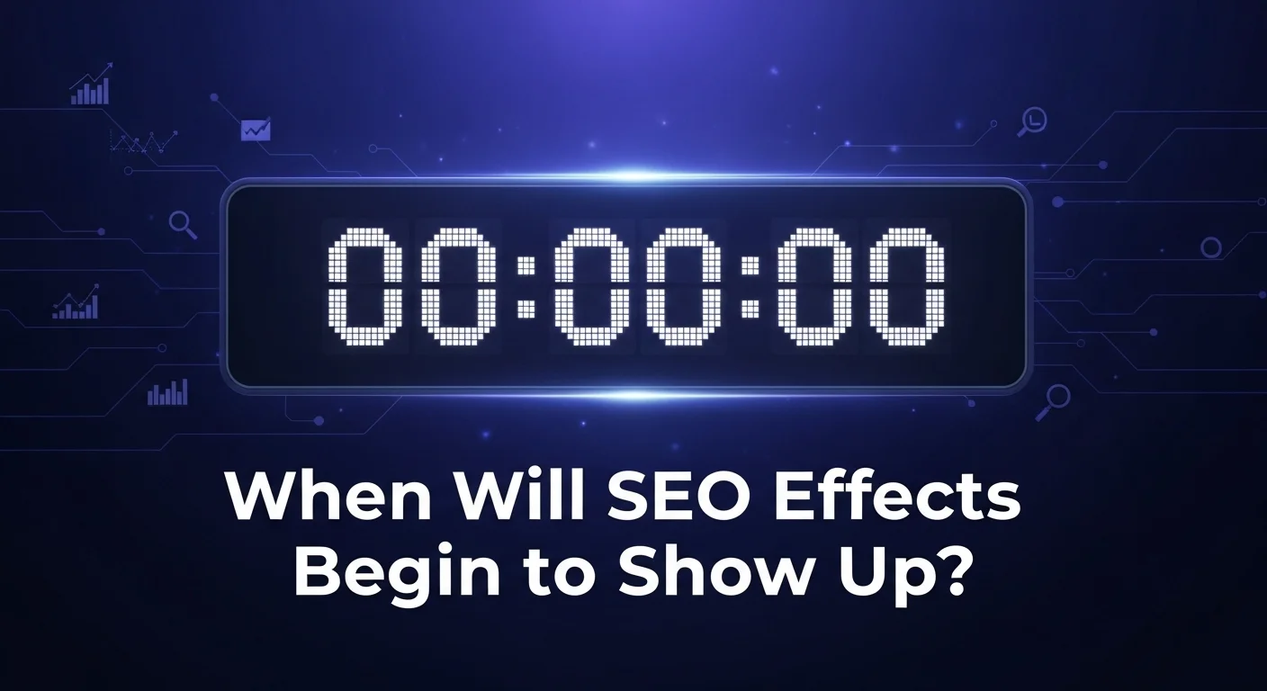 SEO 효과, 언제부터 나타날까?